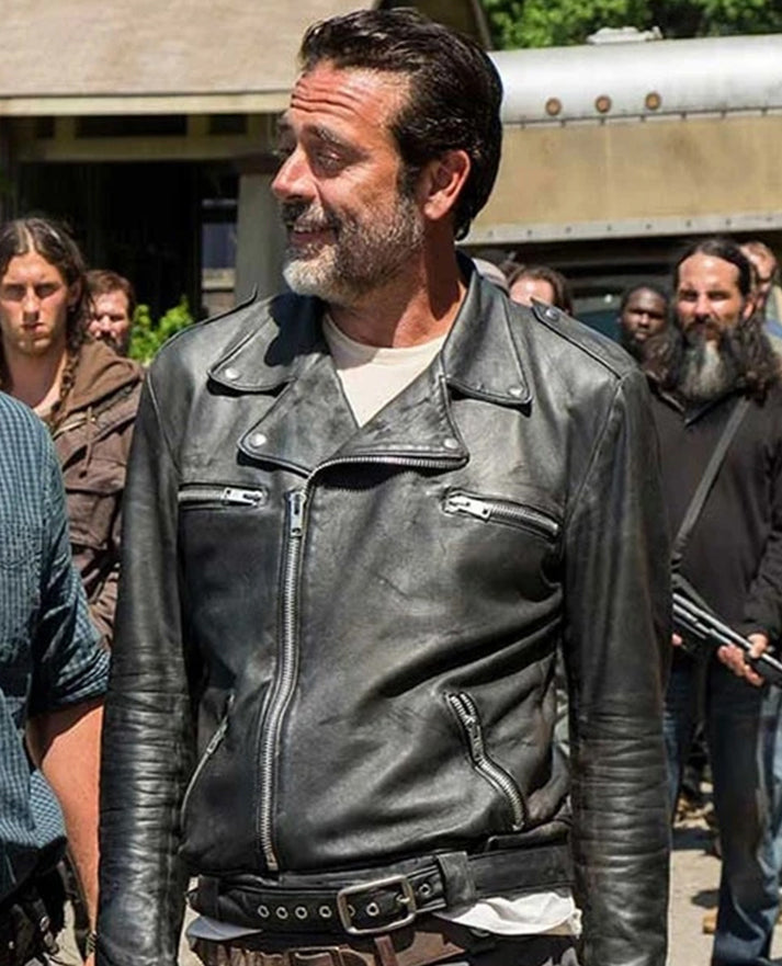 The Walking Dead Jeffrey Morgan Leather Jacket