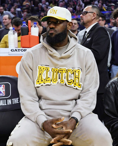LeBron James Klutch Beige Hoodie