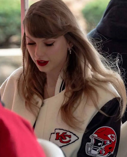 Kansas City Chiefs Taylor Swift Varsity Jacket