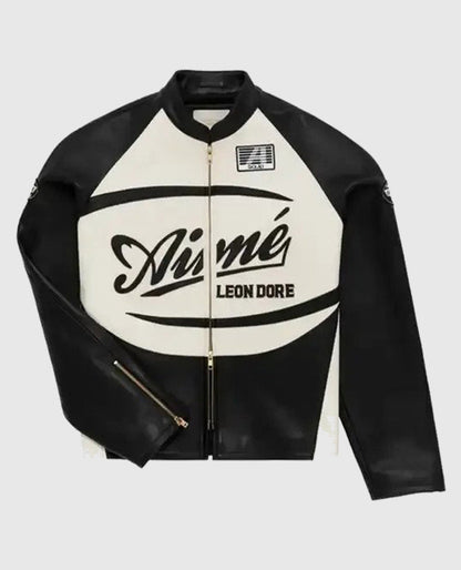 Lebron James Aime Leon Dore Leather Jacket