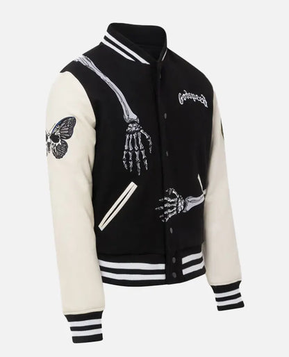 Godspeed Skull Rod Varsity Halloween Jacket