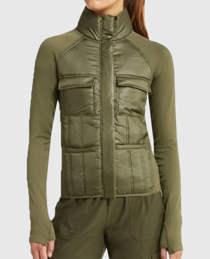 Women's Hybrid Zella Black Jacket