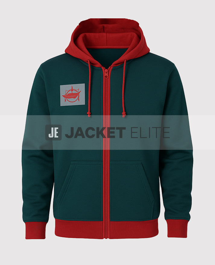 Miles Morales Spider Verse Hoodie