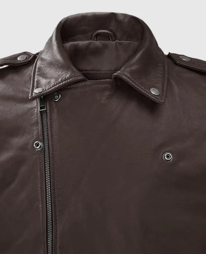 Men's Brown Rutland Riding Leather Jacket