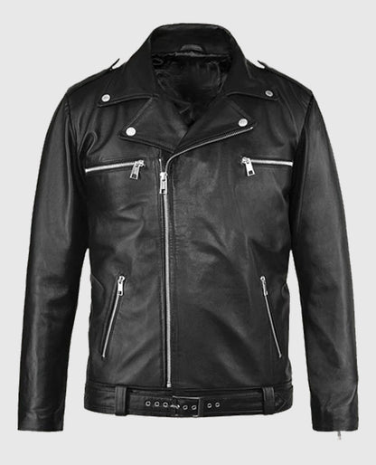 The Walking Dead Jeffrey Morgan Leather Jacket