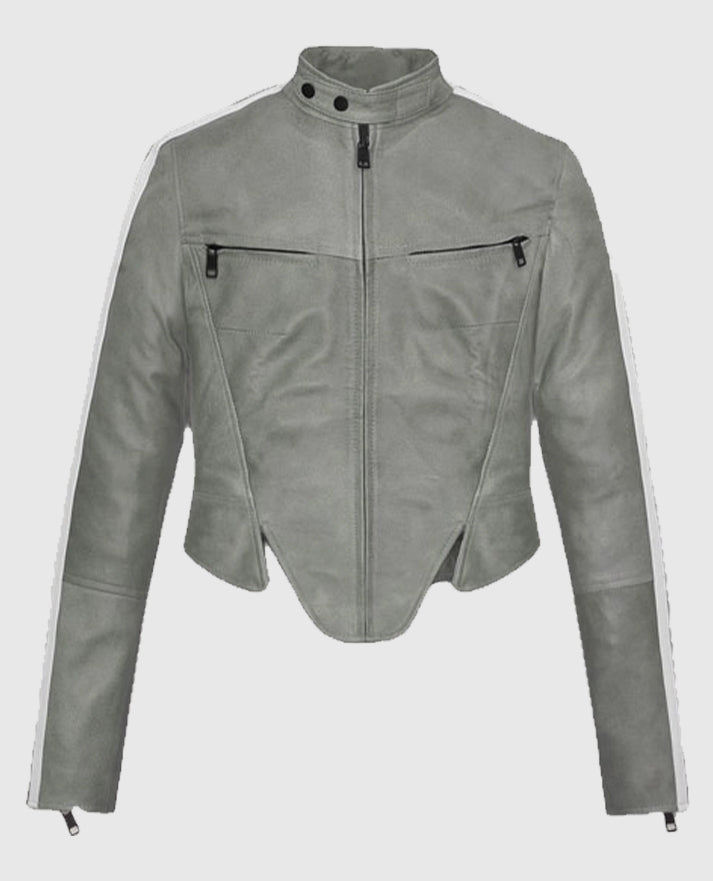 Julia Fox Leather Jacket