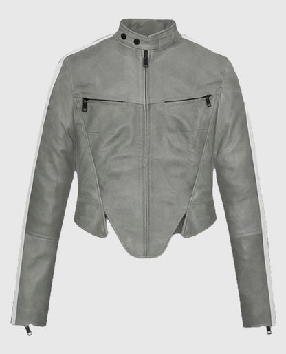 Julia Fox Leather Jacket