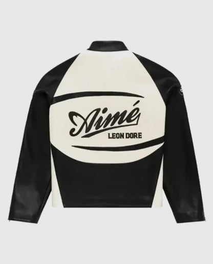 Lebron James Aime Leon Dore Leather Jacket
