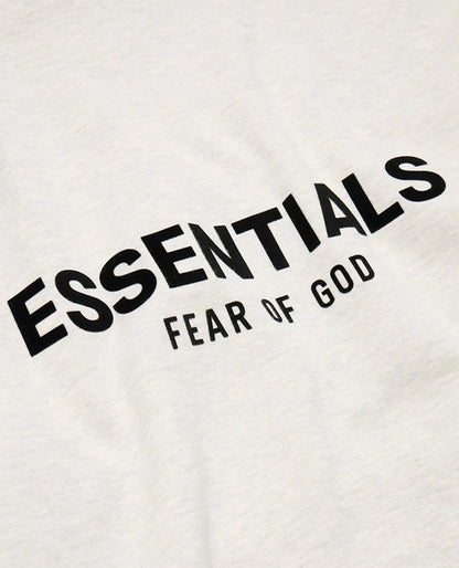 Light Oatmeal Essentials Hoodie