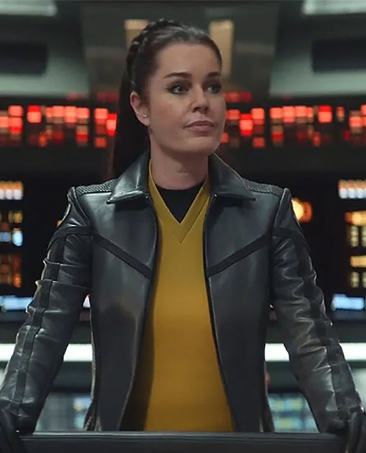 Star Trek Strange New Worlds Leather Jacket