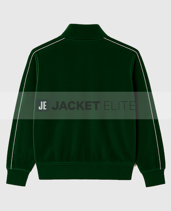 Jason Kelce Italia Green Velour Tracksuit