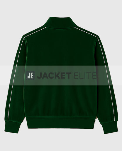 Jason Kelce Italia Green Velour Tracksuit