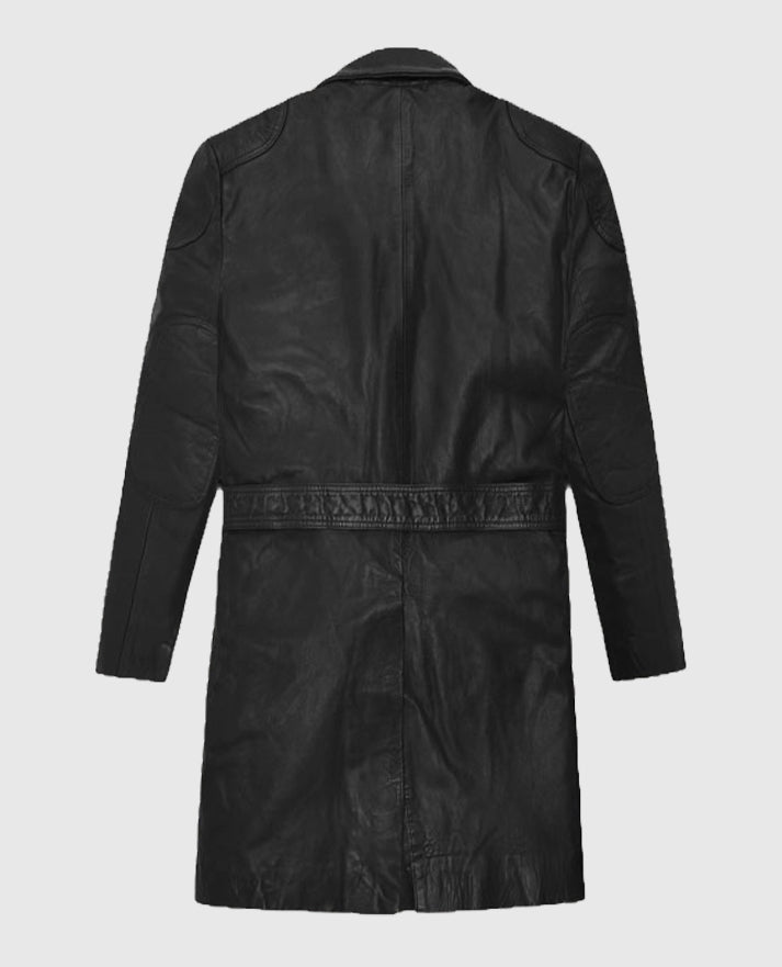 Karl Urban The Boys Leather Long Coat