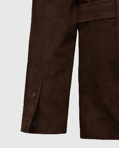Safari Dune Suede Leather Blazer For Men