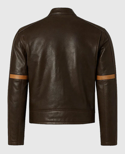 Tom Cruise War of Worlds Brown Leather Jacket