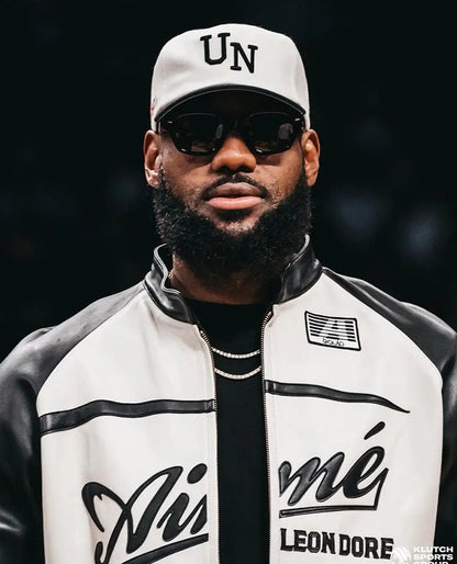 Lebron James Aime Leon Dore Leather Jacket