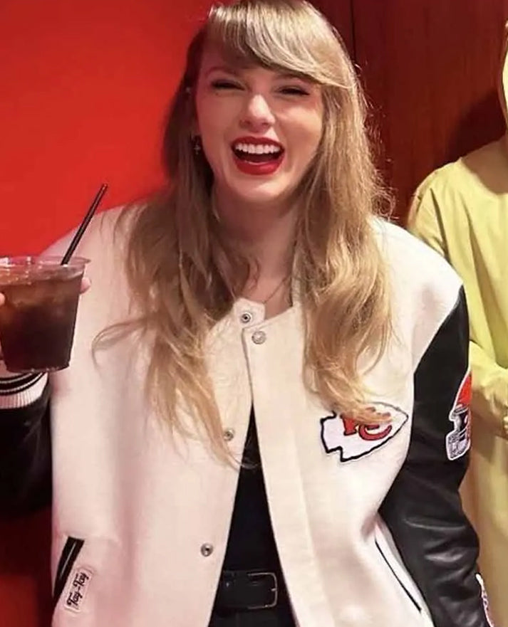 Kansas City Chiefs Taylor Swift Varsity Jacket