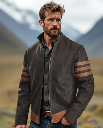 X - Men Origins Wolverine Leather Jacket