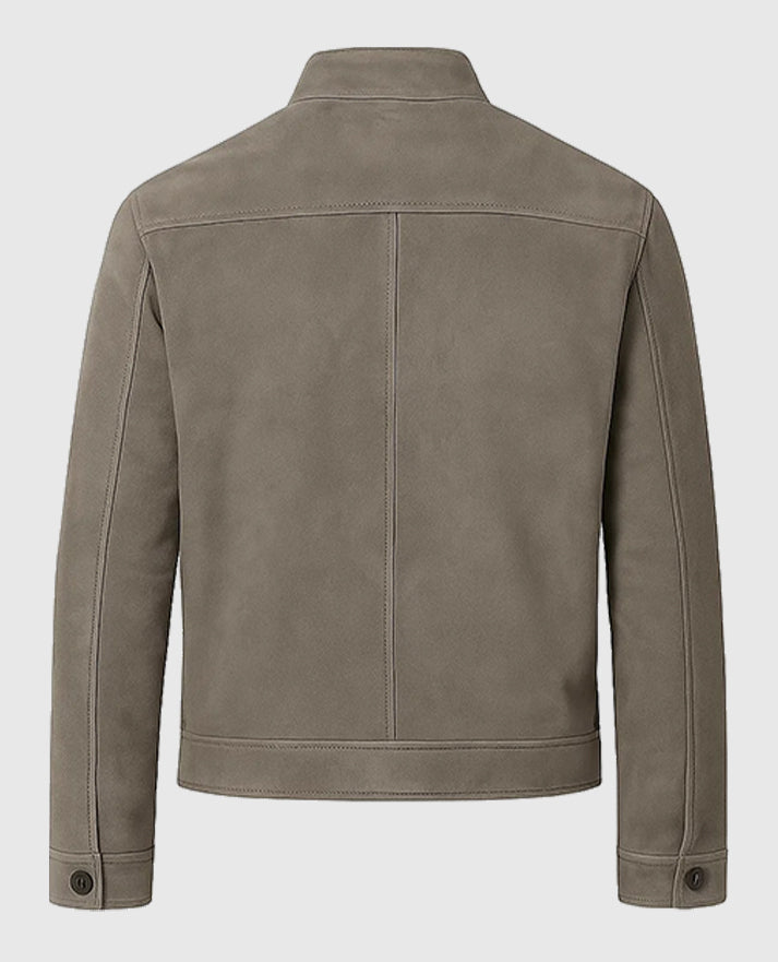 Mission Impossible Rogue Nation Jeremy Renner Suede Jacket