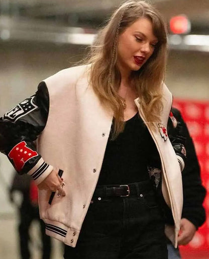 Kansas City Chiefs Taylor Swift Varsity Jacket