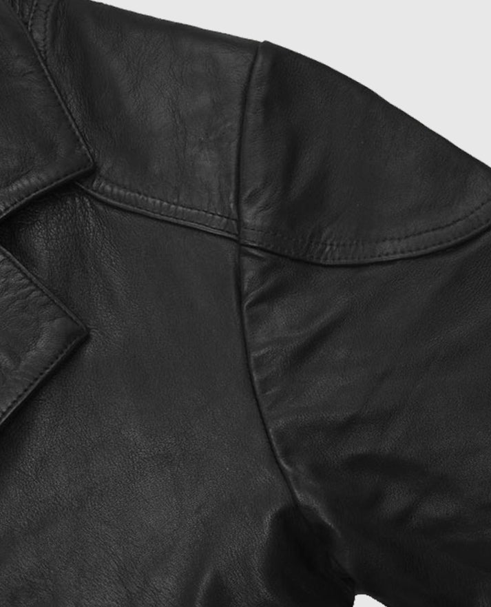 Karl Urban The Boys Leather Long Coat