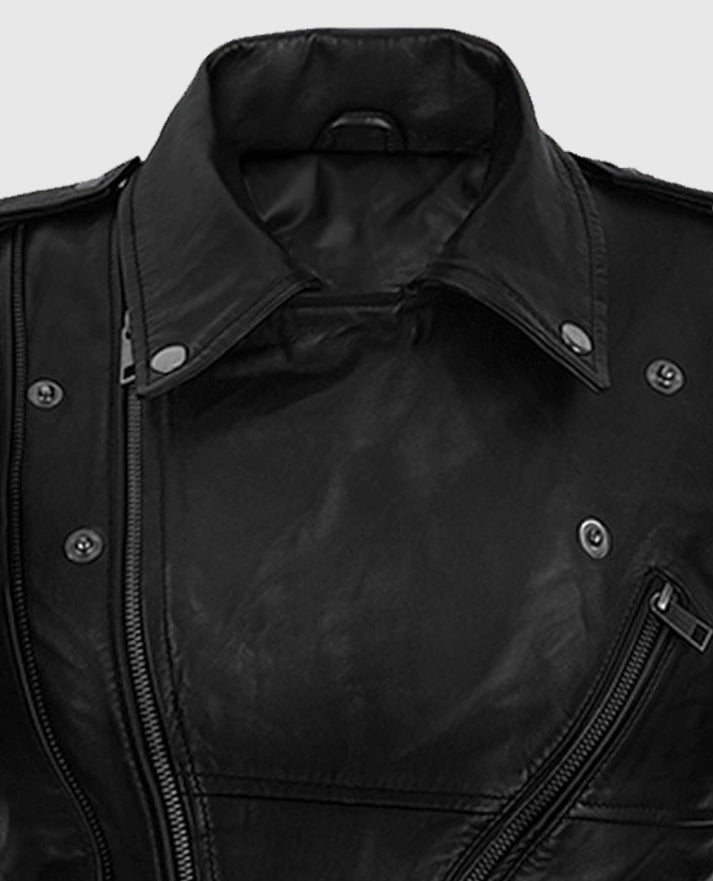 Claire Foy The Girl in the Spider's Web Leather Jacket