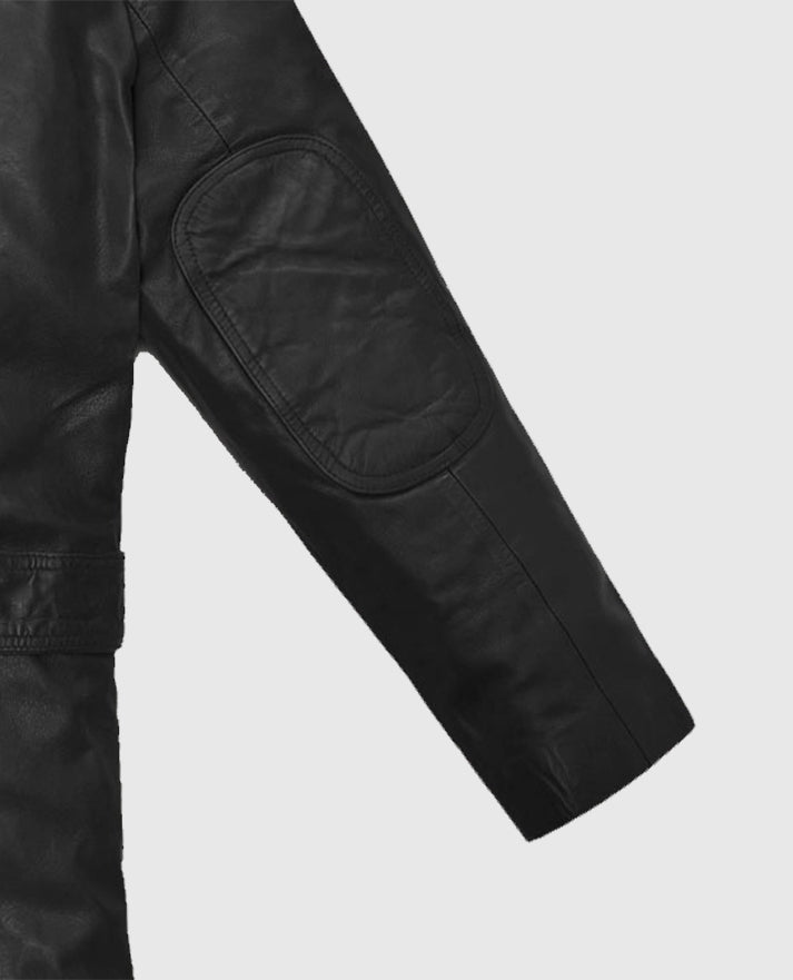 Karl Urban The Boys Leather Long Coat