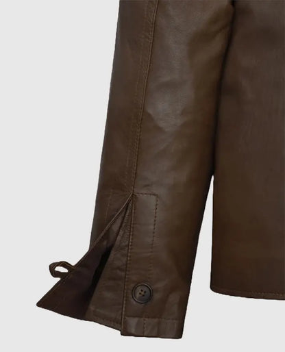 Tom Cruise Brown Leather Jacket