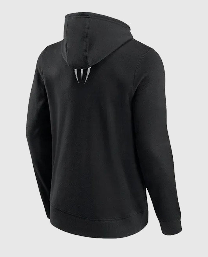 Roman Reigns Levels Above Black Hoodie