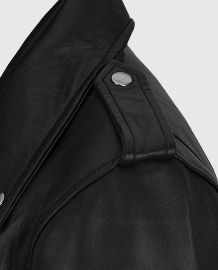 Claire Foy The Girl in the Spider's Web Leather Jacket