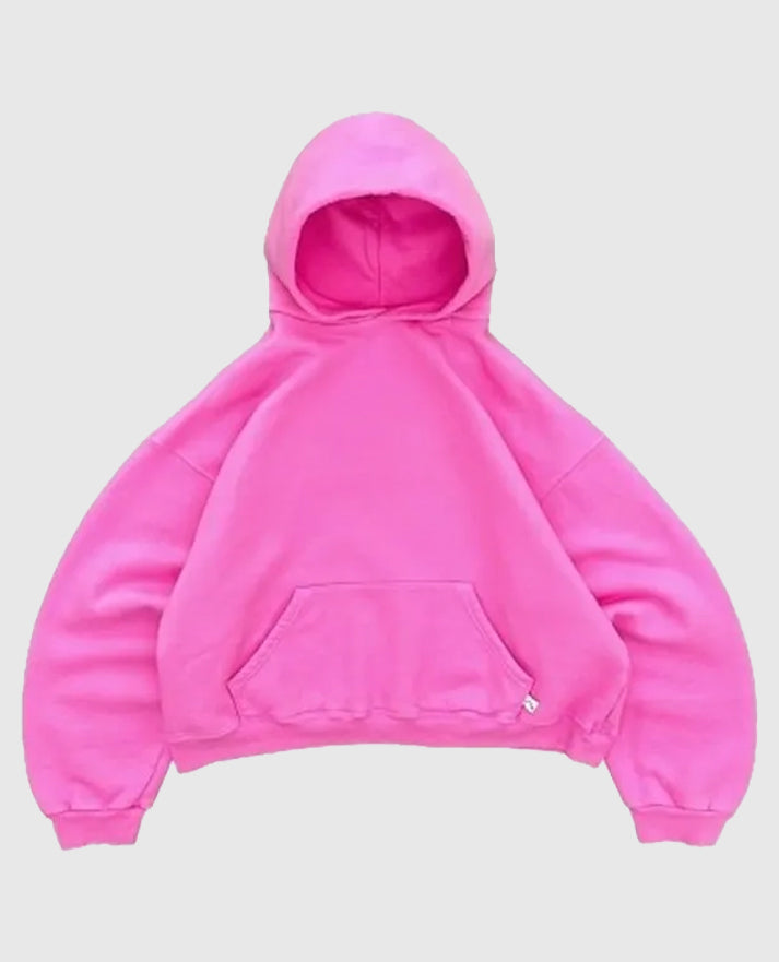 Akimbo Pullover Pink Hoodie