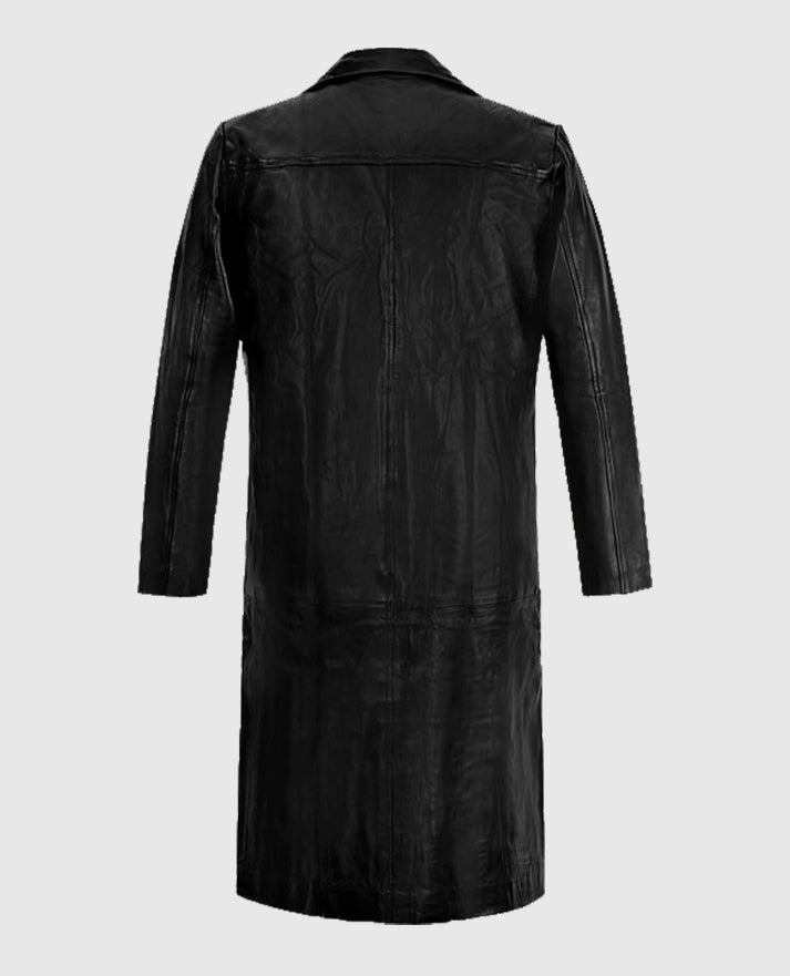 Al Pacino Insomnia Leather Trench Coat - second image