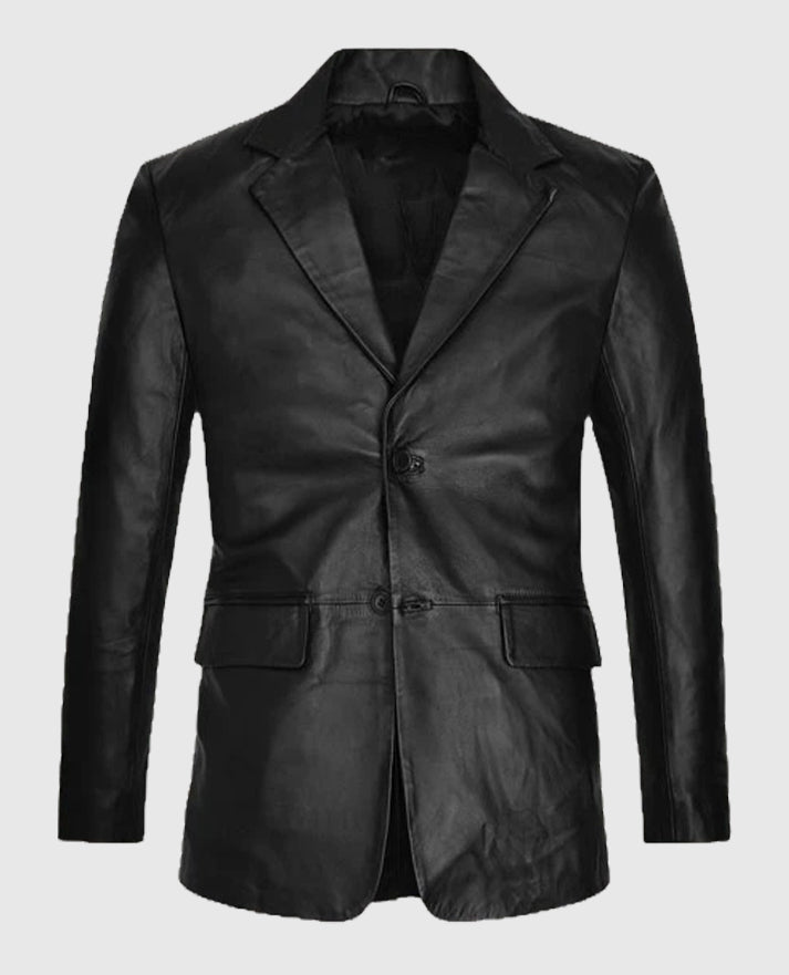 American Actor Al Pacino Leather Blazer