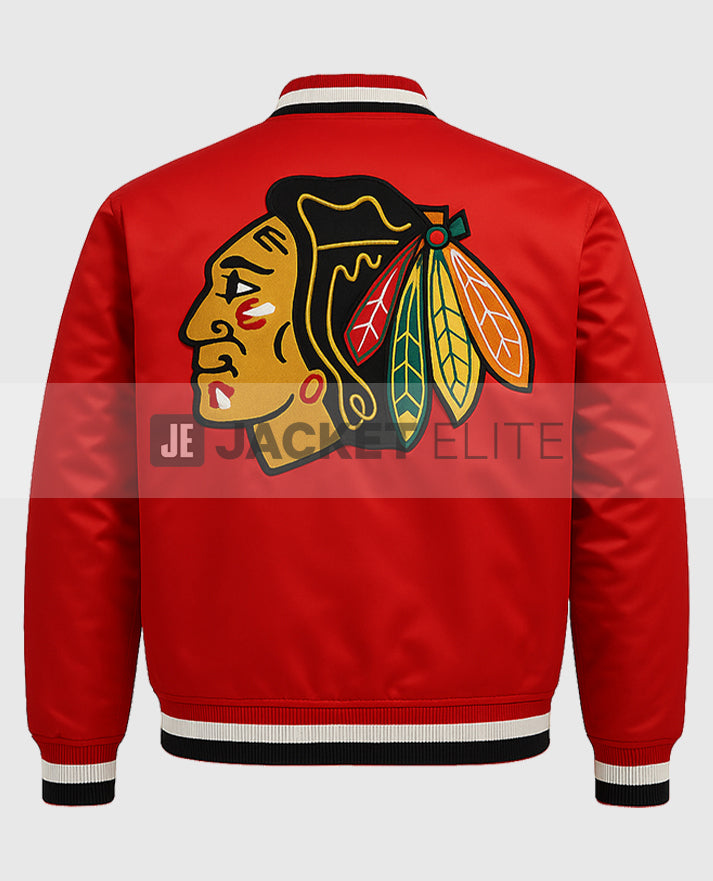 Chicago Blackhawks Red Starter Jacket