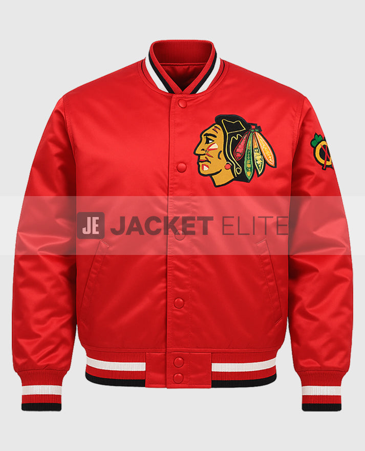Chicago Blackhawks Starter Red Jacket