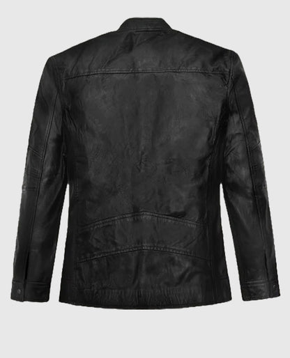 Chris Hemsworth Leather Black Jacket