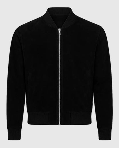 David Beckham Suede Leather Jacket