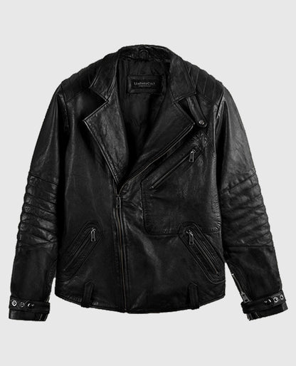 David Leather Black Jacket