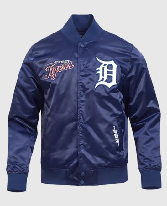 Detroit Tigers Souvenir Satin Jacket