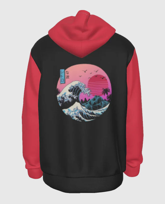 Dragon Ball Kame House Kanji Black Hoodie