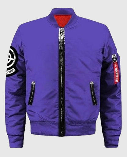 Dragon Ball Z Futuristic Capsule Inc Varsity Jacket