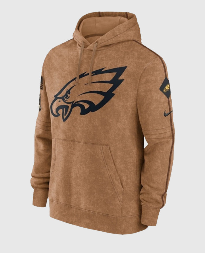 Eagles Brown Hoodie