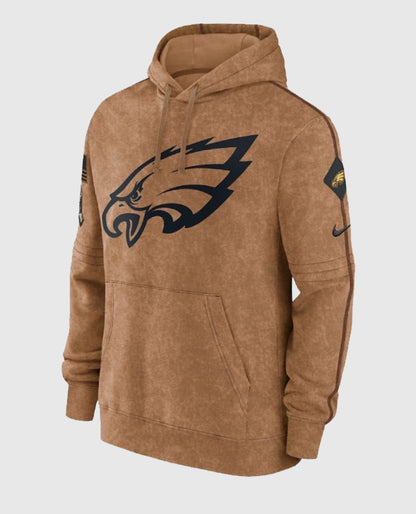 Eagles Brown Hoodie
