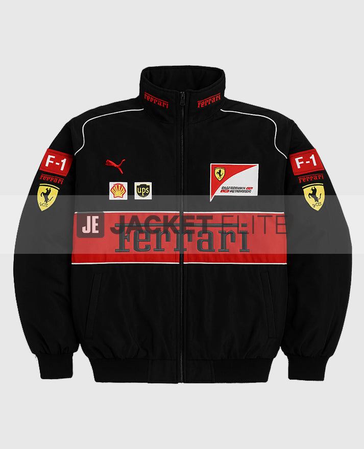Ferrari Vintage F1 Black Jacket