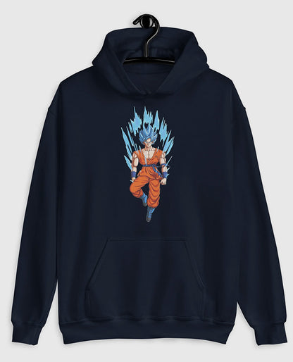 Goku Hoodie Dragon Ball Z Pullover Black Fleece Hoodie