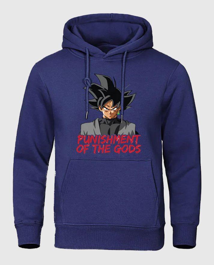 Goku Purple Punishment Fleece Hoodie