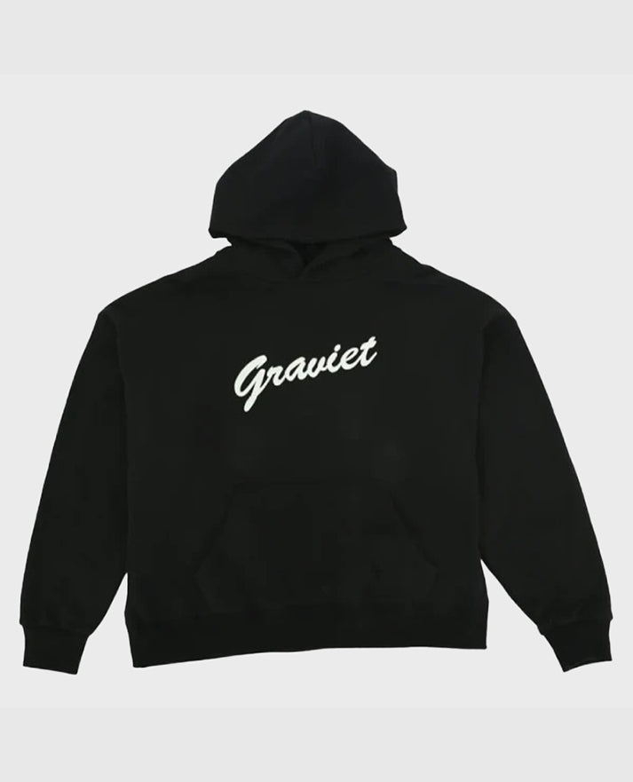 Graviet Logo Black Hoodie