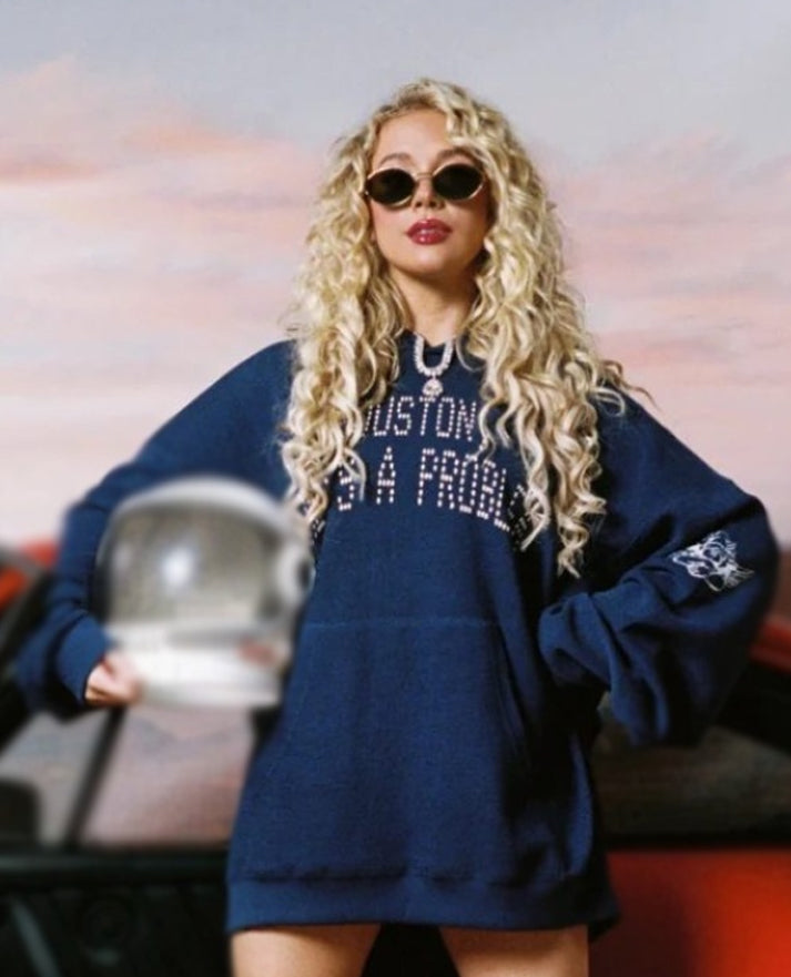 Houston, He’s a Problem Racer Hoodie