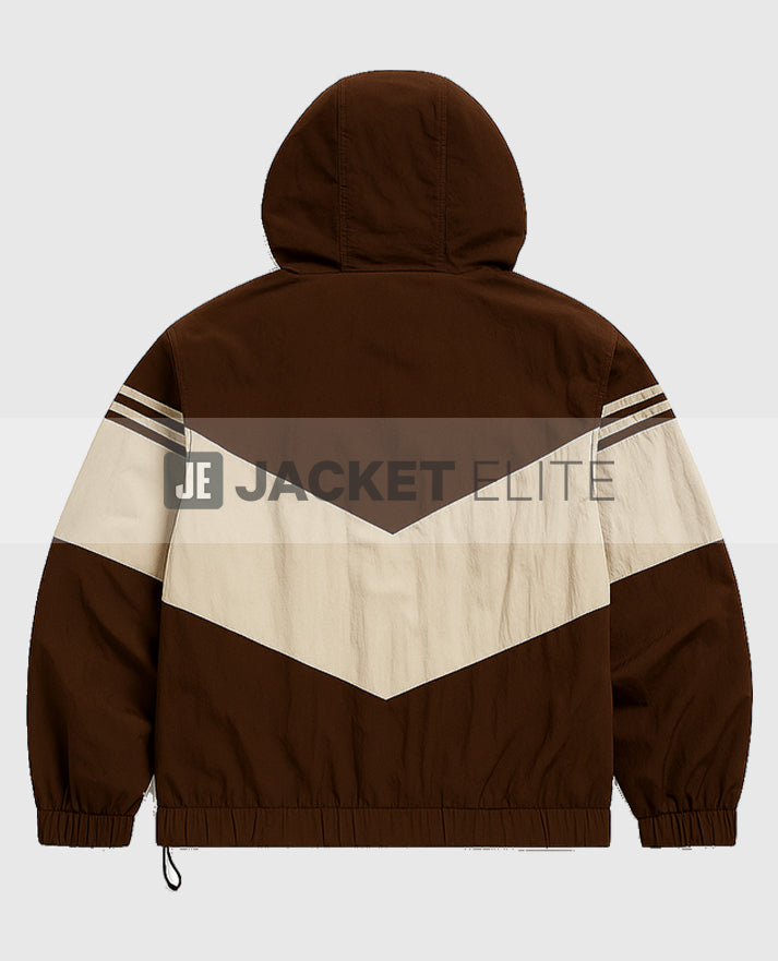 Hydro Sprint Brown Hooded Jacket 