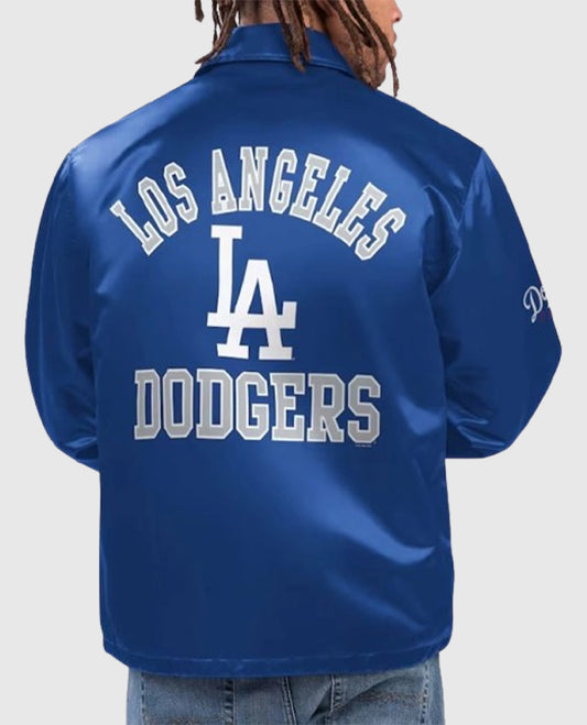 Ice Cube LA Dodgers Parachute  Jacket